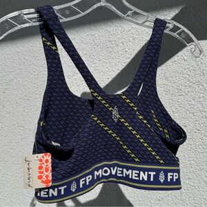 FREE PEOPLE MOVEMENT blue sports bra NWT‎